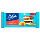 Czekolada mleczna o smaku mango i maliny WEDEL 100g