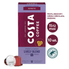 Lively Blend Ristretto kawa w kapsułkach (10 kapsułek) COSTA COFFEE 57g