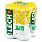 Piwo w puszce - Lech Shandy Lemon. Pyszny smak piwa i lemoniady.