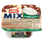 Muller mix-Jogurt macademia z czekoladowymi gwiazdkami to pyszny pomysł na drugie śniadanie.