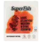 Łosoś Norweski wędzony na zimno   plastry SUPERFISH 100g