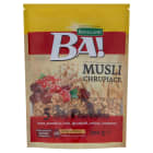 Musli chrupiące z miodem 5 zbóż i żurawina BA! BAKALLAND 300g