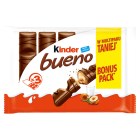 Baton z nadzieniem orzechowo mlacznym 3x43g KINDER BUENO 129g