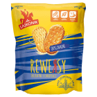 Lajkonik Rewersy - krakersy 95 g. Na bazie sekretnej receptury, wypiekane w piecu.