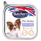 Karma dla psów dorosłych kawałki w galaretce z jag. i marchew. PRO SERIES BUTCHER'S 150g