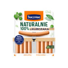 Parówki 100 % z kurczaka bezglutenowe Naturalnie TARCZYŃSKI 160g
