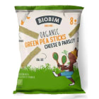 Chrupki z zielonego groszku serowo pietruszkowe powyżej 8 miesięcy BIO BIOBIM 25g