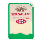 Mlekovita - Ser Salami w plastrach 150g. Doskonały, delikatny ser niezbędny w każdej kuchni.