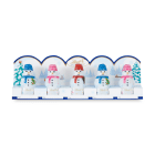 Bałwanki z mlecznej czekolady 5 szt Lindor Snowman Mini LINDT 50g
