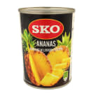 Ananas (kawałki) w lekkim syropie SKO 580g