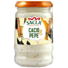 Sos Cacio e Pepe (na bazie sera owczego Pecorino i czarnego pieprzu) SACLA 190g