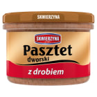 Pasztet dworski z drobiem w słoiku SKWIERZYNA 180g