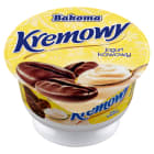 Kremowy Jogurt kawowy BAKOMA 150g - wyśmienity, lekki  deser o smaku kawowym.