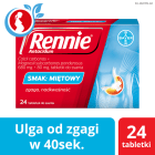 24 tabletki do ssania RENNIE 1.000szt