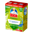Krążki żelowe do toalety Lime   zapas 2 szt. Fresh Discs DUCK 72ml