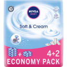 Chusteczki Soft & Cream 6x63 szt. Baby NIVEA 1.000szt