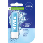 Nivea – Pomadka nawilżająca Hydro Care nawilża i chroni usta przed nadmiernym wysuszaniem.