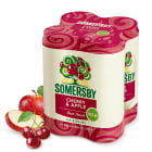 CHERRY&APPLE Napój piwny o smaku wiśni i jabłka 4x500ml (puszka) SOMERSBY 2.00l