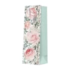 Torba prezentowa na butelkę 12x10x37 cm   Róże PAW DECOR COLLECTION 1.000szt