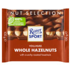 Ritter Sport - Czekolada mleczna z całymi orzechami laskowymi. Przysmak dla miłośników słodyczy.