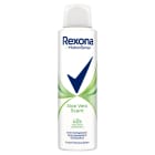 Rexona - Antyperspirant w aerozolu z Aloesem 150ml pomaga zachować świeżość na dłużej.