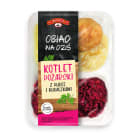 Kotlet pożarski z puree ziemniaczanym i buraczkami KOTWICA 400g