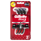 Jednorazowa maszynka do golenia dla mężczyzn 3 szt. Blue3 Nitro GILLETTE 1.000szt