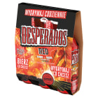 DESPERADOS RED Piwo w butelce (3x400ml) 1200ml - apetyczny miks piwa i egzotycznych owoców.