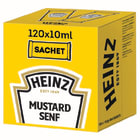 Musztarda w saszetkach (średnio ostra) 120 szt. (120x 10ml) HEINZ 1.20l