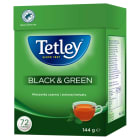 Mieszanka czarnej i zielonej herbaty 72 torebki ex. Black&Green TETLEY 144g