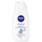 Łagodzący żel Pure&Sensitive Nivea Baby wykazuje działanie natłuszczające i łagodzące.