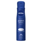 NIVEA Protect&Care Antyperspirant w sprayu 250ml - składniki kremu Nivea i ochrona przed potem.