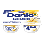 Serek homogenizowany waniliowy (4x130g) DANIO 520g