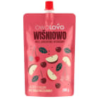 Mus jabłkowo wiśniowy OWOLOVO 200g