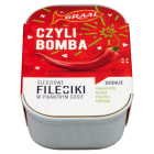 Fileciki śledziowe w sosie pomidorowym z mozzarellą i papryką jalapeno GRAAL 110g