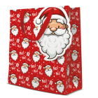 Świąteczna torba na prezenty 20x25x10 cm   Ho ho ho PAW DECOR COLLECTION 1.000szt