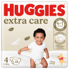 Pieluchy rozmiar 4 (8 16kg) Extra Care HUGGIES 33.000szt