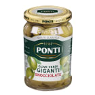 Oliwki zielone duże bez pestek PONTI 290g