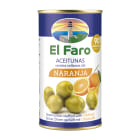 Oliwki zielone z pomarańczą EL FARO 350g