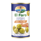 Oliwki zielone z łososiem EL FARO 350g