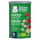 Chrupki pszenno ryżowe banan malina po 8 miesiącu życia BIO Organic GERBER 35g