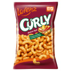 Mexican Syle Chrupki kukurydziane ze zmielonymi orzeszkami ziemnym Curly 100g
