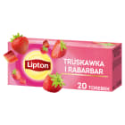 Herbatka owocowa Truskawka i Rabarbar 20 torebek ex. LIPTON 32g