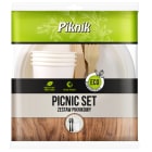 Zestaw piknikowy 4+4+4+4 PIKNIK 1.000szt