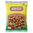 Orzechy laskowe, 100 g - Kresto. To pyszna przekąska i dodatek do ciast.