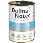 Mokry pokarm dla dorosłych psów wszystkich ras z jagnięciną puszka Premium DOLINA NOTECI 400g