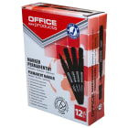 Marker permanentny okrągły kolor czarny 12 szt. OFFICE PRODUCTS 12.000szt