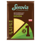 Ser żółty dojrzewający typ holenderski (plastry) SEROVIA 135g