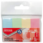 Zakładki indeksujące papierowe mix kolorów pastelowych OFFICE PRODUCTS 4.000szt