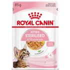 Mokry pokarm w galaretce dla wysterylizowanych kociąt saszetka Kitten Sterilised ROYAL CANIN 85g